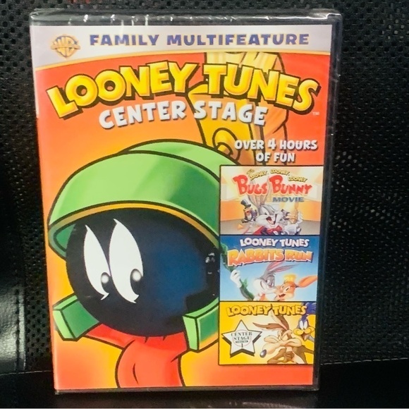 Looney Tunes Center Stage Triple Feature DVD Bugs Bunny, Marvin NEW SEALED - Picture 1 of 3